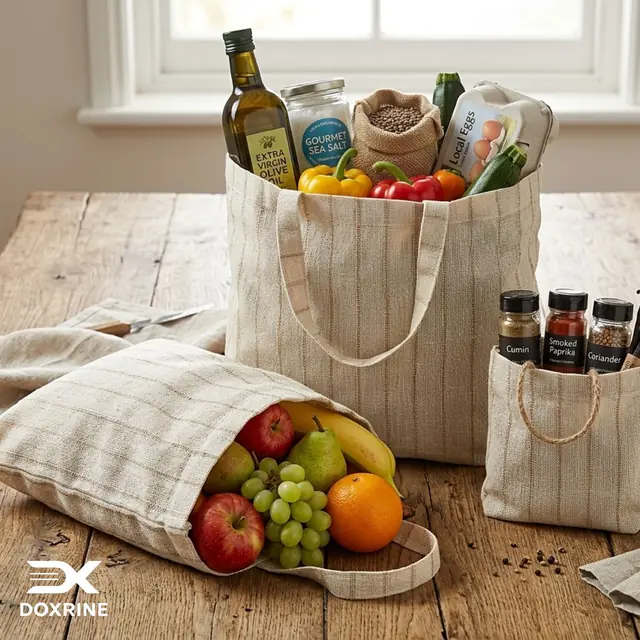 Compact Jute Shopper